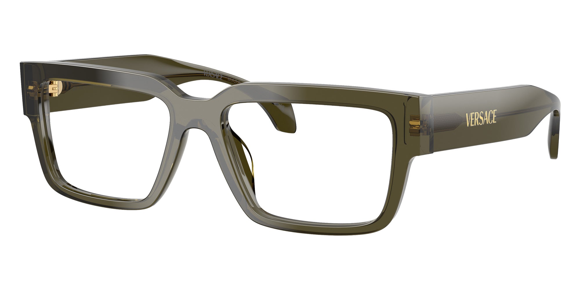 VERSACE VE3374U 5542 53 - Transparent Dark Green #id:ve3374u5542_s:100105