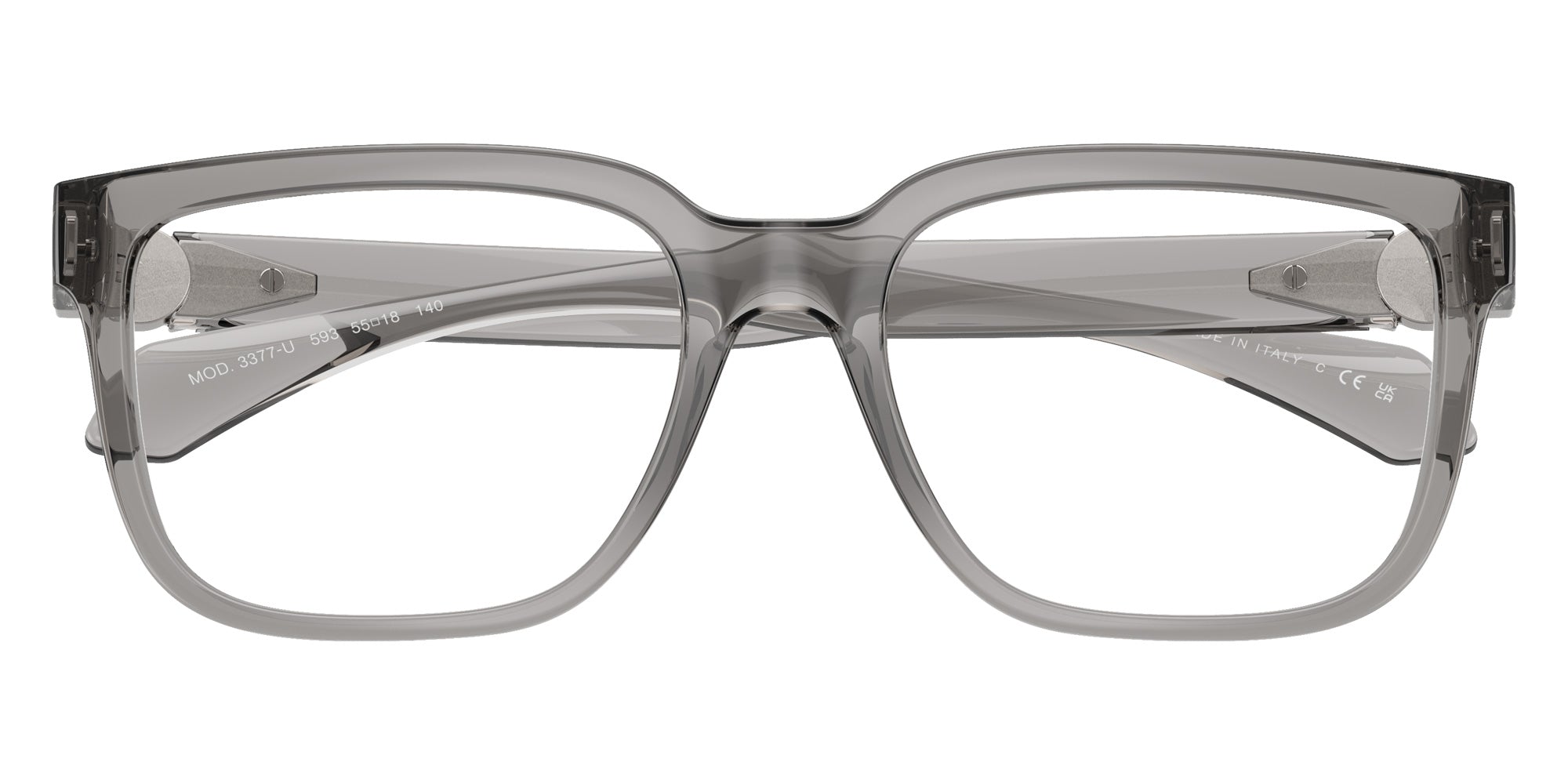 Versace VE3377U 593 53 - Transparent Gray #id:ve3377u593_s:106120