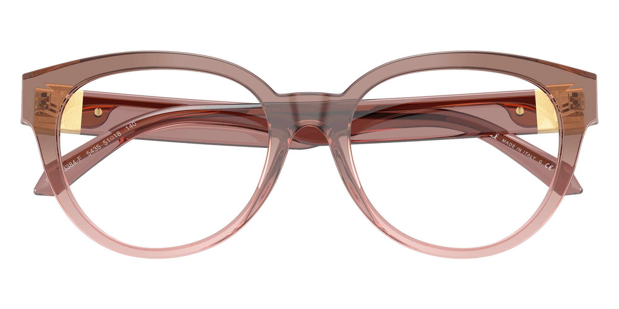 Versace VE3384F 5435 53 - Brown Gradient Rose #id:ve3384f5435_s:100120