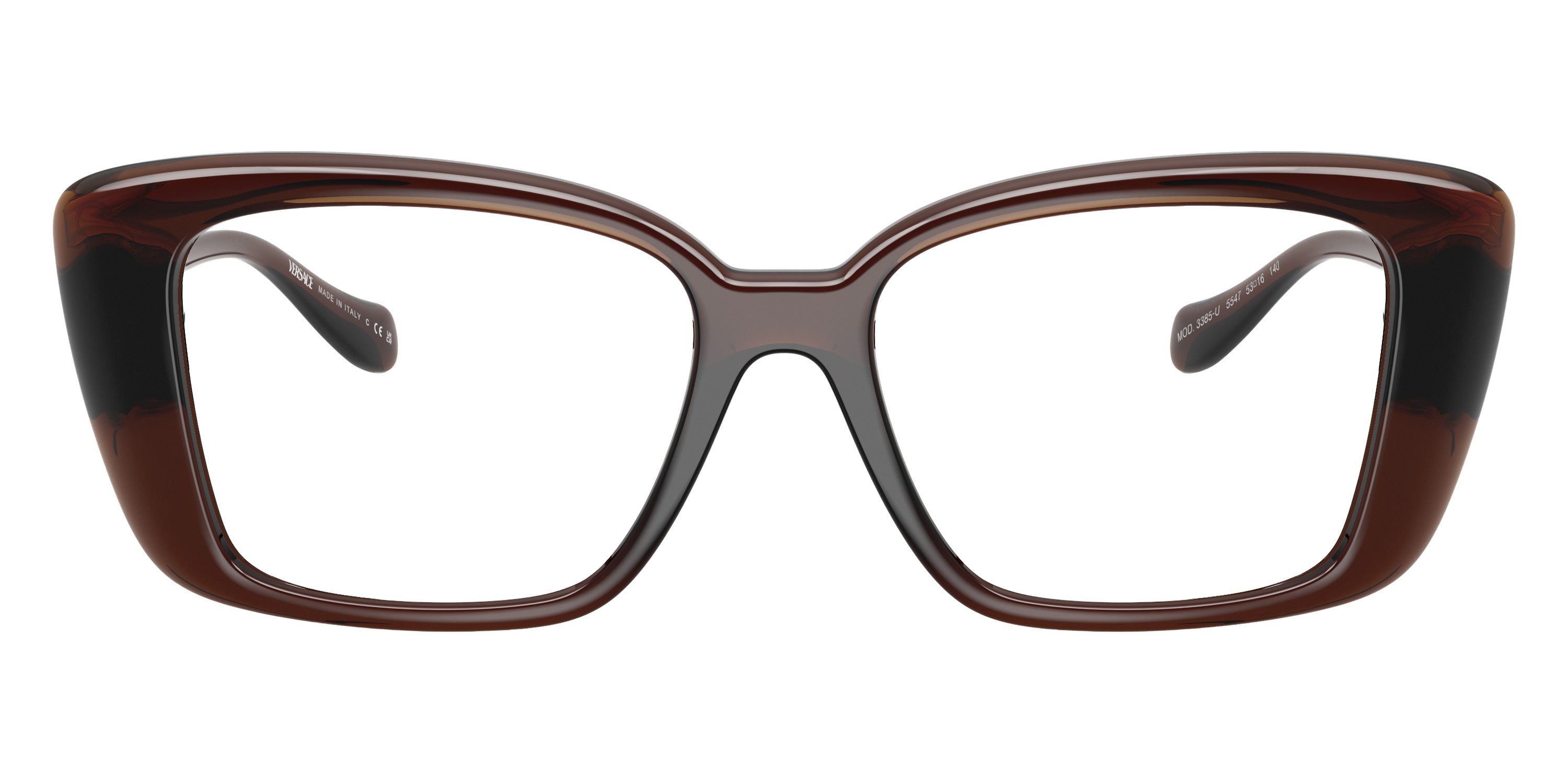 VERSACE VE3385U Square Eyeglasses | EyeOns.com