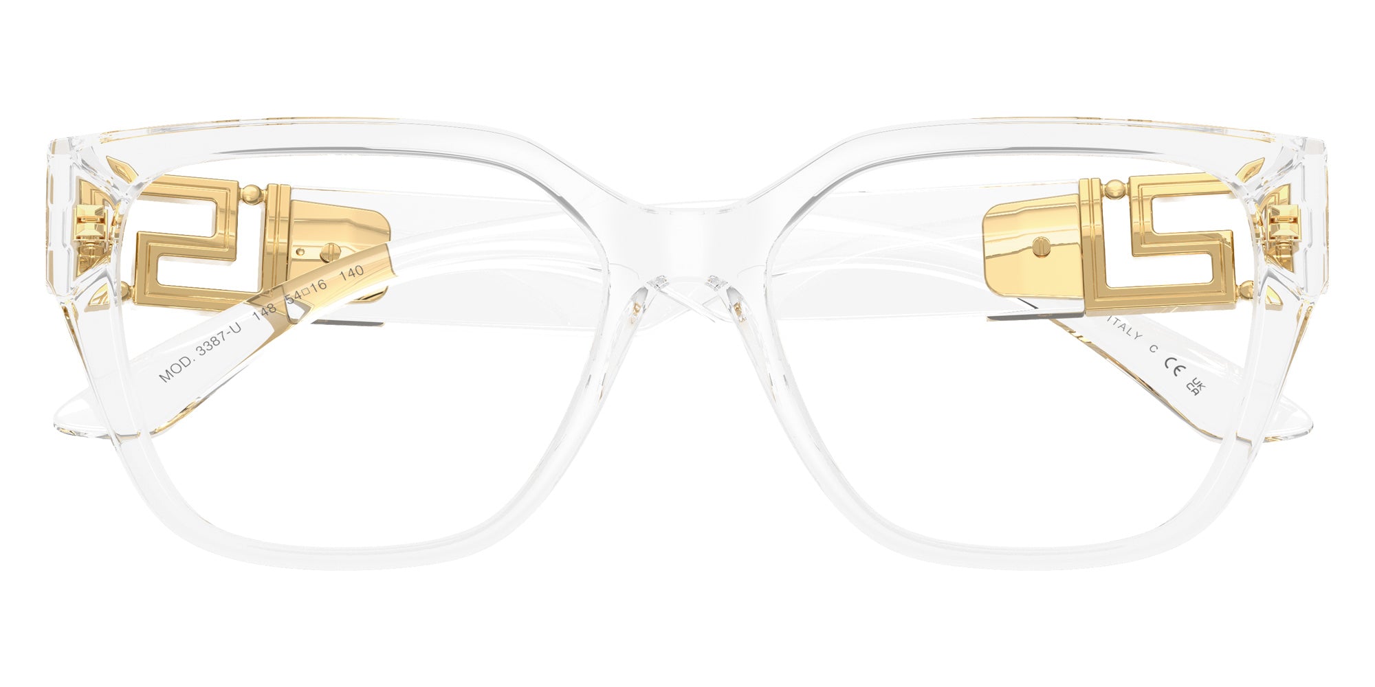 VERSACE VE3387U 148 52 - Transparent Crystal #id:ve3387u148_s:104120