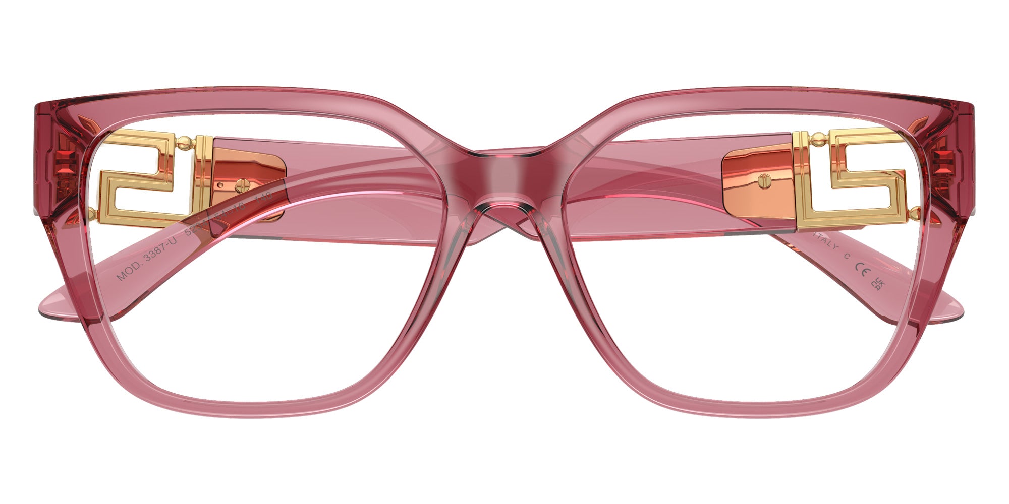 VERSACE VE3387U 5234 52 - Transparent Pink #id:ve3387u5234_s:108120