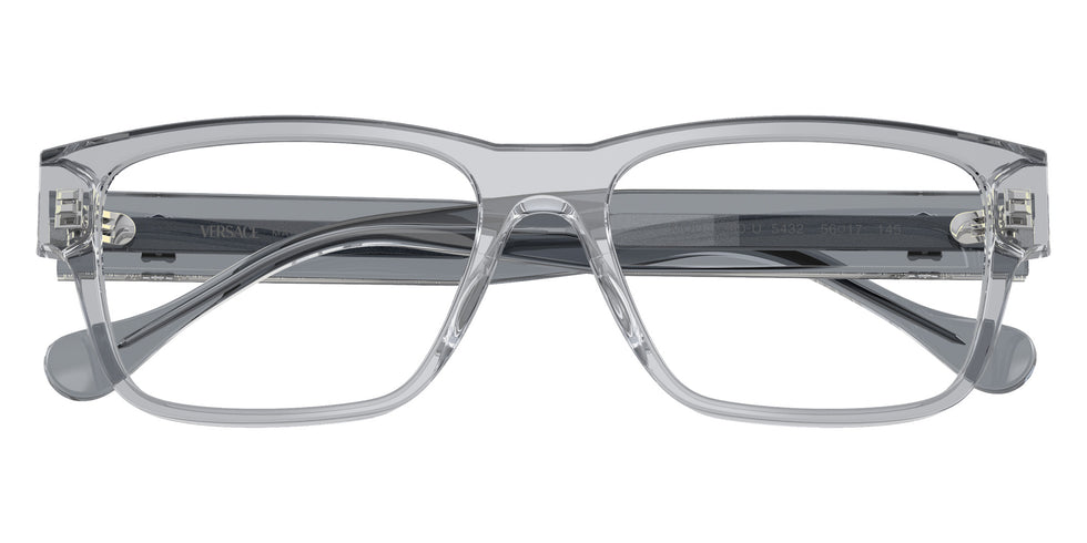 VERSACE VE3390U 5432 54 - Transparent Gray #id:ve3390u5432_s:104120