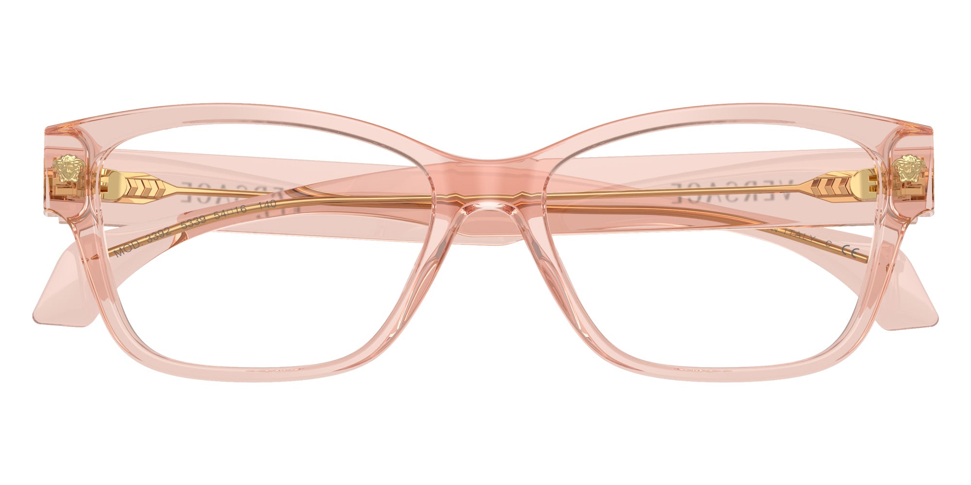 VERSACE VE3392 5339 52 - Transparent Pink #id:ve33925339_s:100120