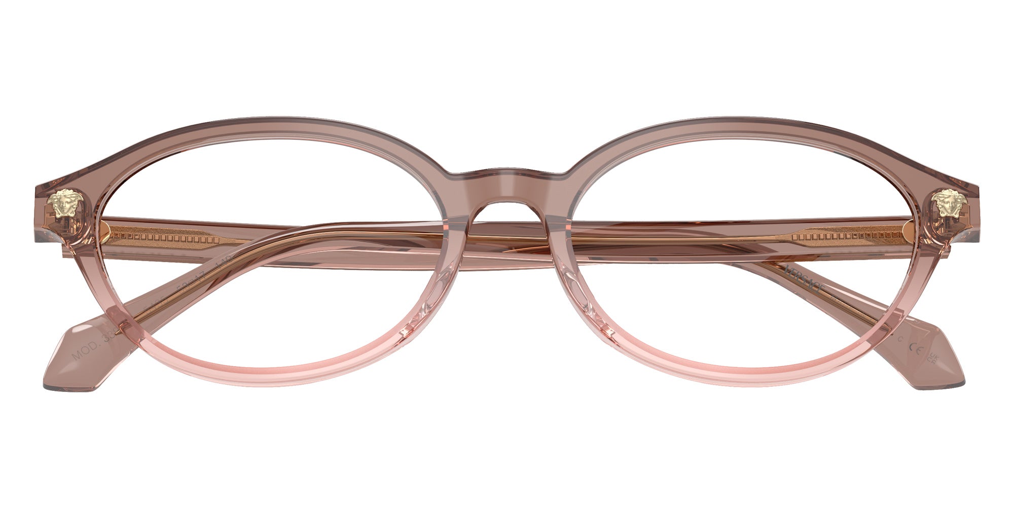 VERSACE VE3393D 5435 53 - Brown/Pink #id:ve3393d5435_s:100120