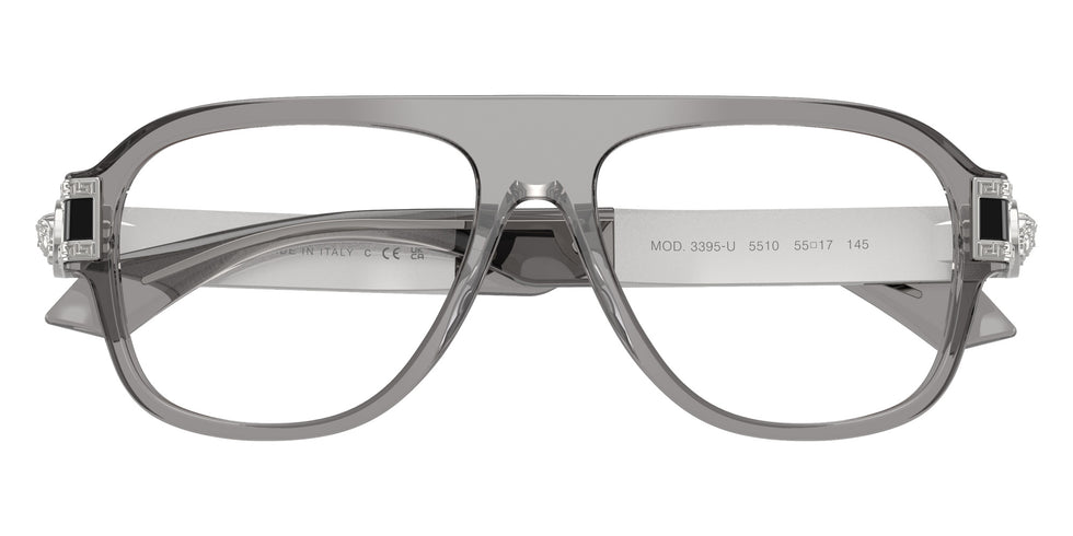 VERSACE VE3395U 5510 53 - Transparent Gray #id:ve3395u5510_s:104120