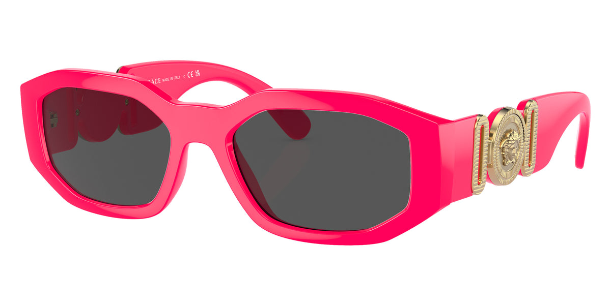 VERSACE VE4361 Biggie 531887 53 - Fuxia Fluo / Dark Gray #id:ve4361531887_s:100105
