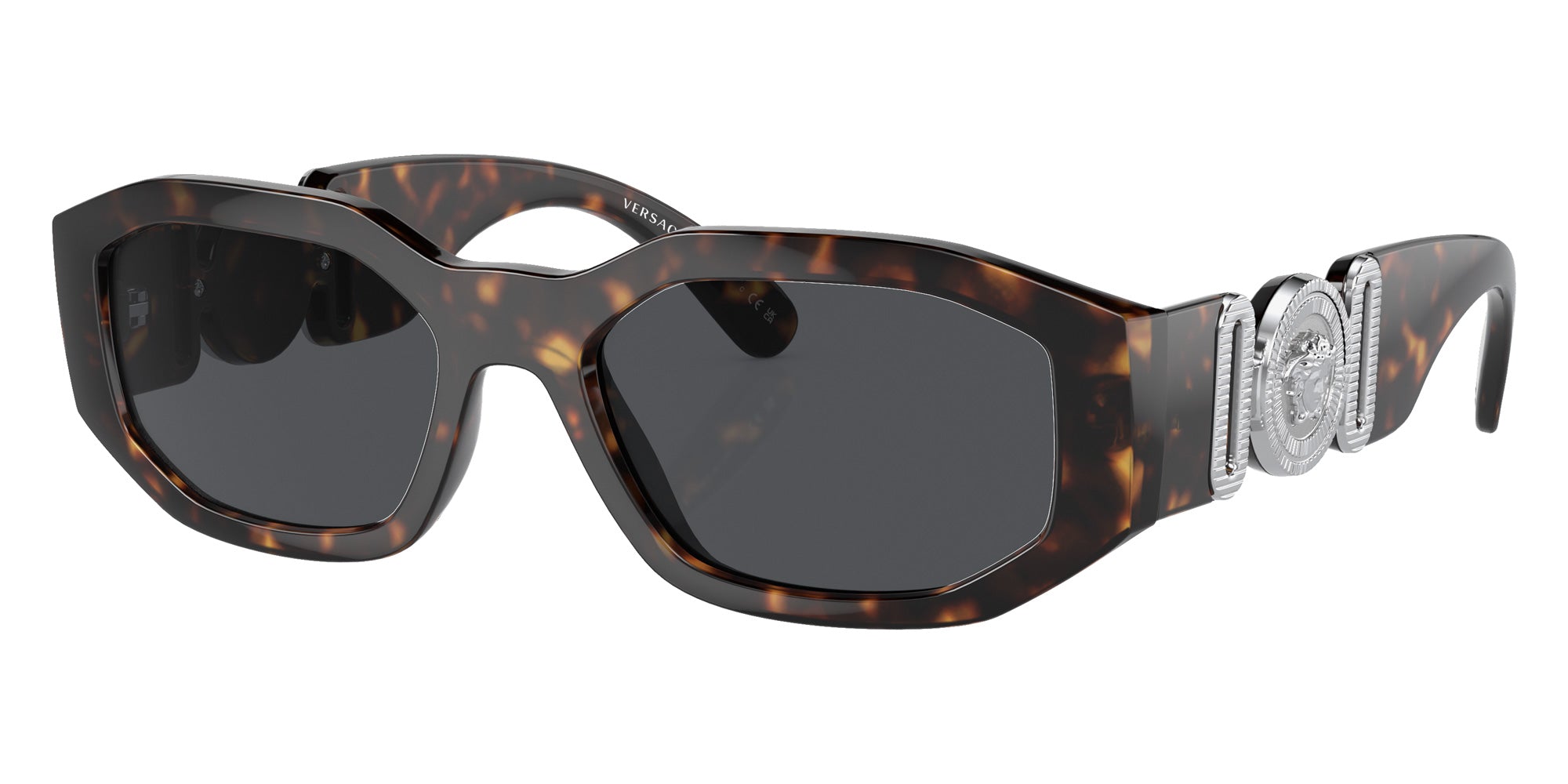Versace VE4361 Biggie 542387 53 - Havana / Dark Gray #id:ve4361542387_s:102105