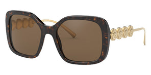 VERSACE VE4375F 108/73 53 - Havana / Dark Brown #id:ve4375f10873_s:100100