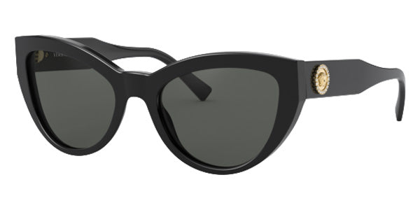 VERSACE VE4381B GB1/87 53 - Black / Dark Gray #id:ve4381bgb187_s:100100