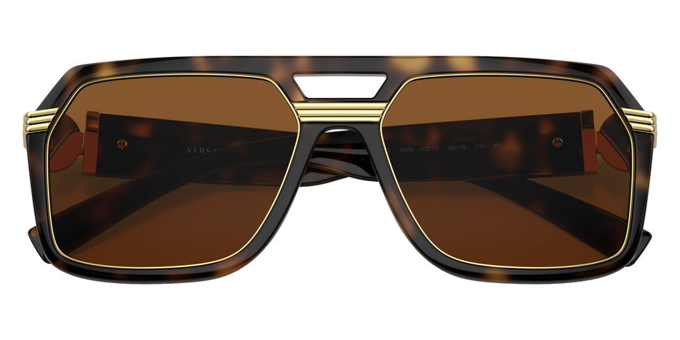 VERSACE VE4399 108/73 58 - Havana / Dark Brown #id:ve439910873_s:100120