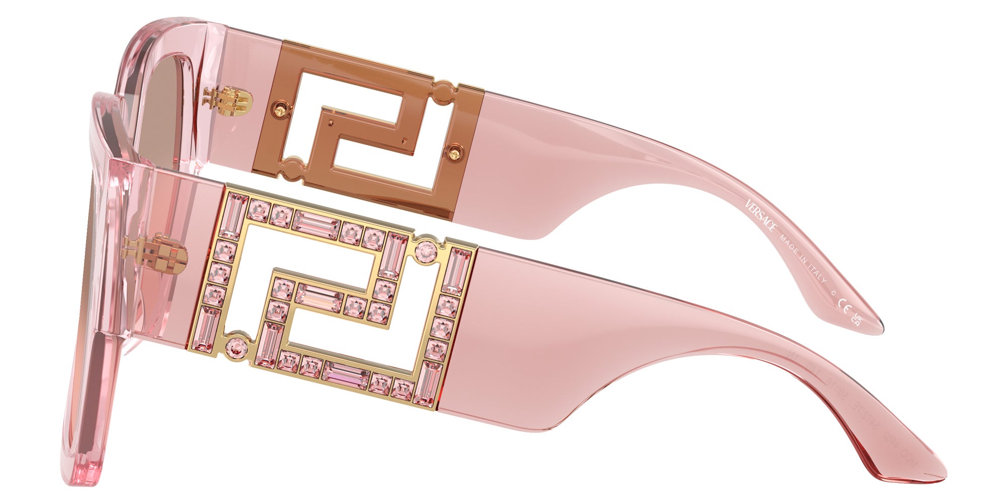 Versace VE4402 54727E 59 - Transparent Pink / Light Pink Mirrored Silver #id:ve440254727e_s:102110