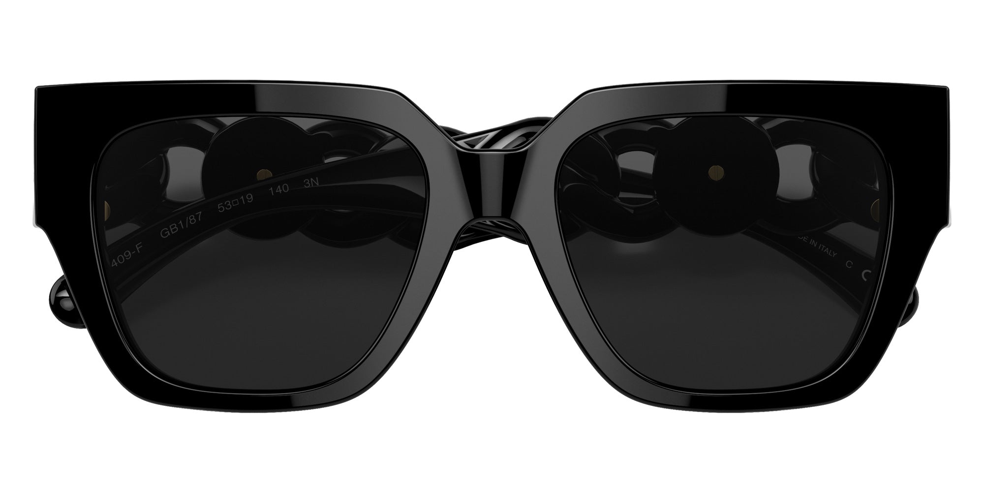 Versace VE4409F GB1/87 53 - Black / Dark Gray #id:ve4409fgb187_s:102120