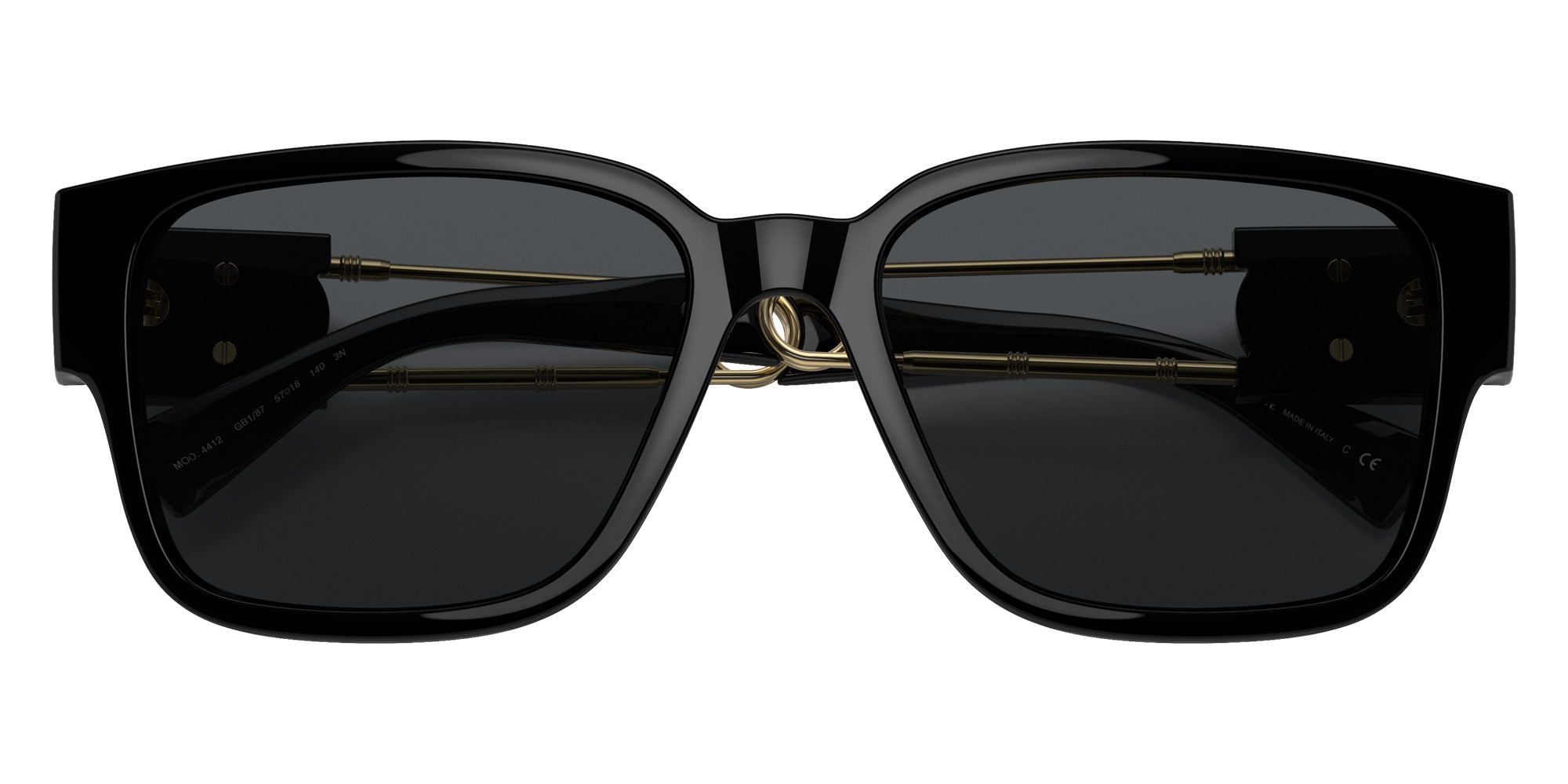 Versace VE4412 GB1/87 57 - Black / Dark Gray #id:ve4412gb187_s:100120