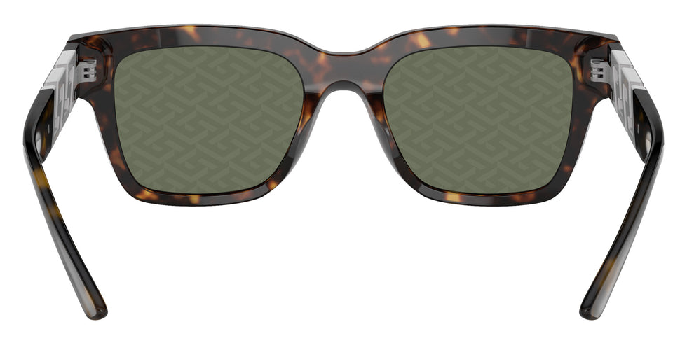 Versace VE4421F 108/V8 52 - Havana / Green Monogram Silver Mirrored #id:ve4421f108v8_s:100115