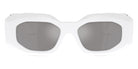 VERSACE VE4425U 314/6G 54 - White / Light Gray Mirrored Silver