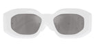 VERSACE VE4425U 314/6G 54 - White / Light Gray Mirrored Silver