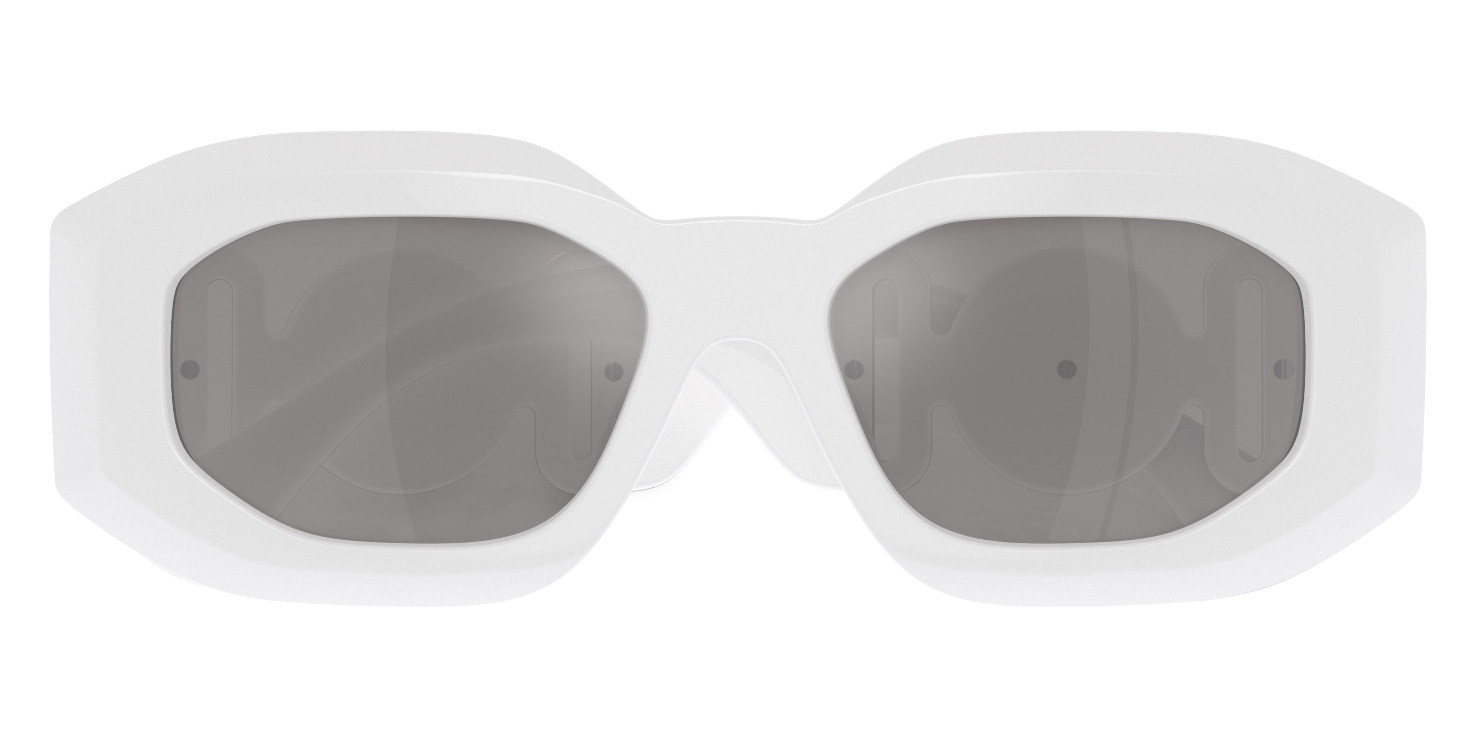 VERSACE VE4425U 314/6G 54 - White / Light Gray Mirrored Silver