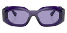 VERSACE VE4425U 54191A 54 - Purple Transparent #id:ve4425u54191a_s:100100