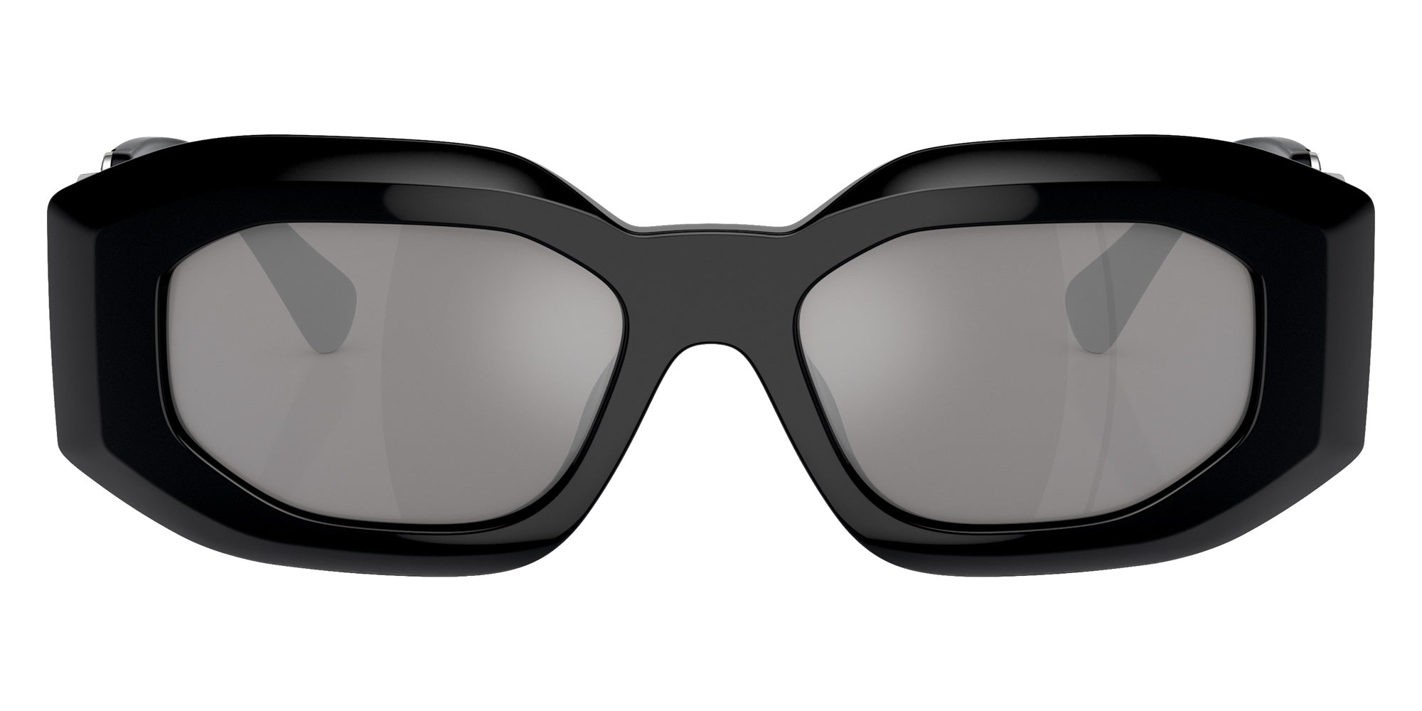 VERSACE VE4425U 54226G 54 - Black / Light Gray Mirrored Silver 80 #id:ve4425u54226g_s:102100