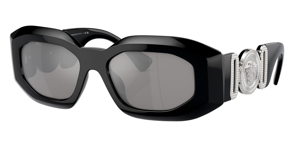 VERSACE VE4425U 54226G 54 - Black / Light Gray Mirrored Silver 80 #id:ve4425u54226g_s:102105
