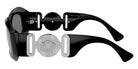 VERSACE VE4425U 54226G 54 - Black / Light Gray Mirrored Silver 80 #id:ve4425u54226g_s:102110