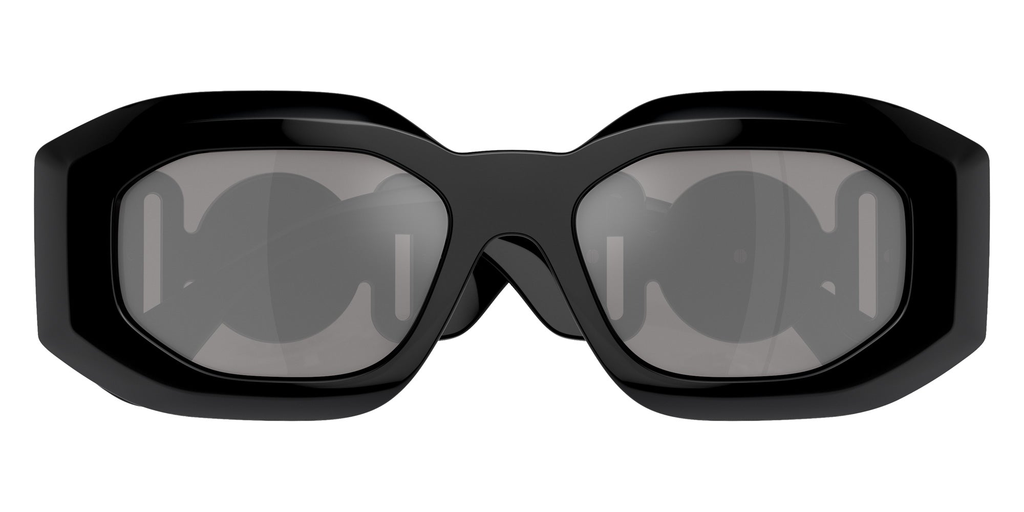 VERSACE VE4425U 54226G 54 - Black / Light Gray Mirrored Silver 80 #id:ve4425u54226g_s:102120