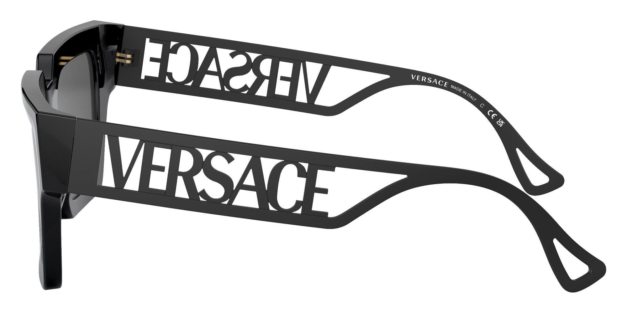 Versace VE4431 538087 50 - Black / Dark Gray #id:ve4431538087_s:100110