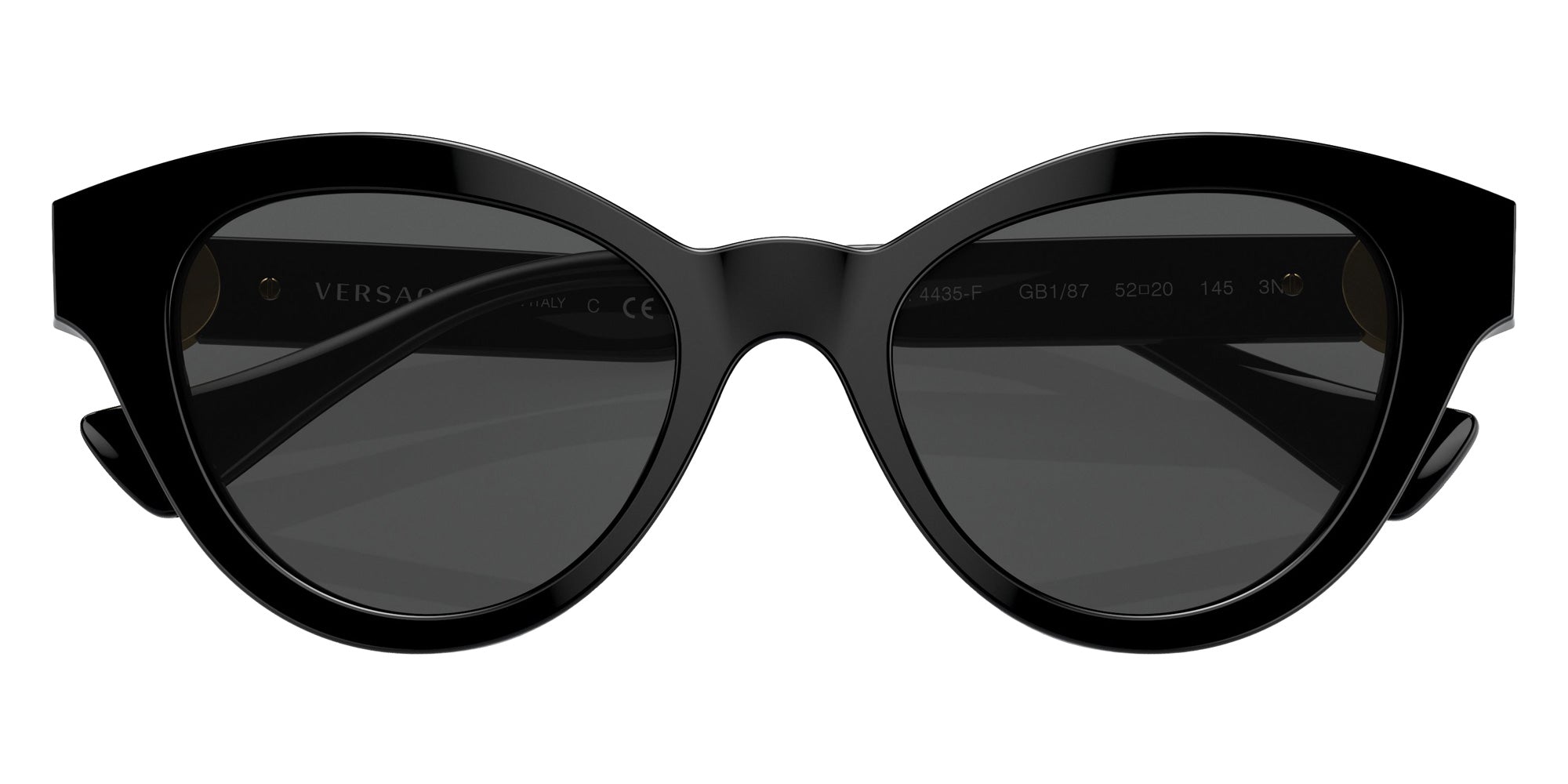 VERSACE VE4435F GB1/87 52 - Black / Dark Gray #id:ve4435fgb187_s:100120