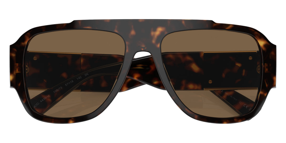 VERSACE VE4436U 108/73 57 - Havana / Dark Brown #id:ve4436u10873_s:100120