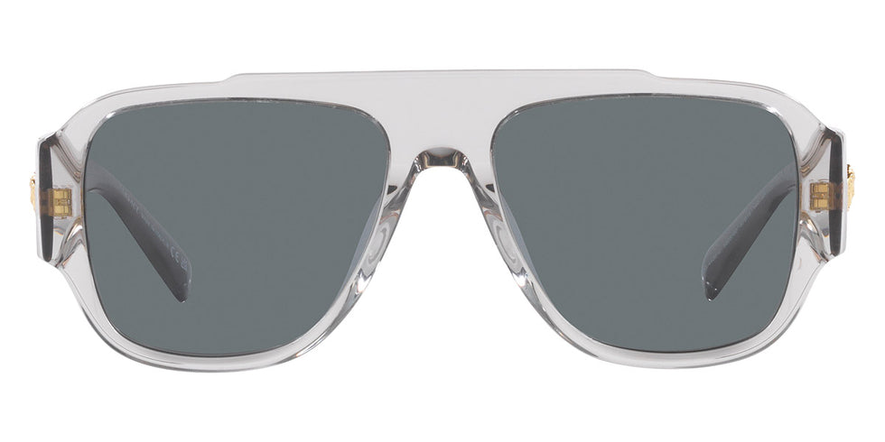VERSACE VE4436U 530580 57 - Transparent Gray / Dark Blue