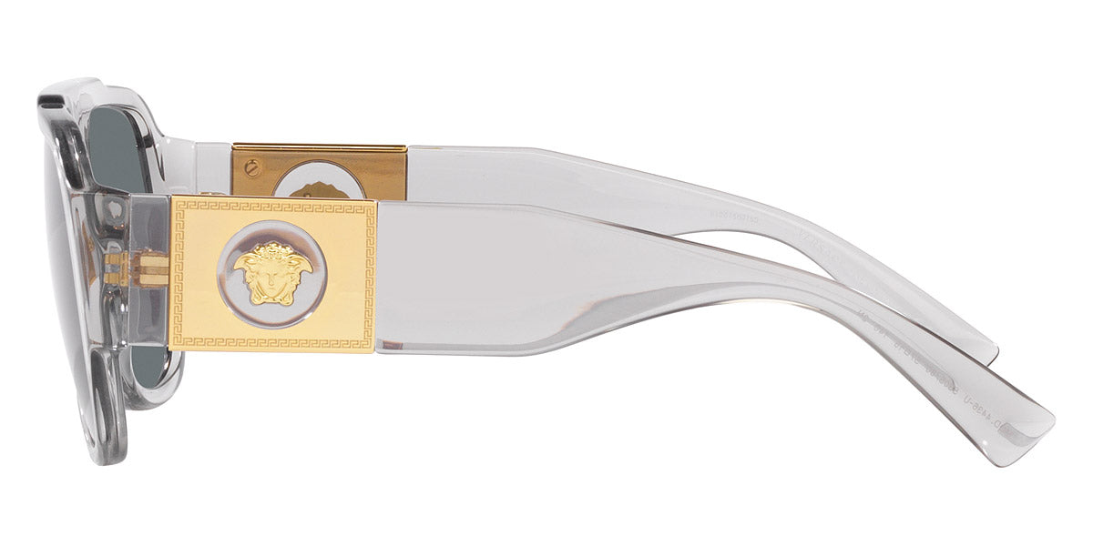 VERSACE VE4436U 530580 57 - Transparent Gray / Dark Blue