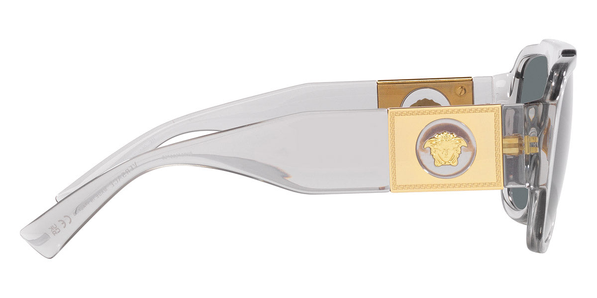 VERSACE VE4436U 530580 57 - Transparent Gray / Dark Blue