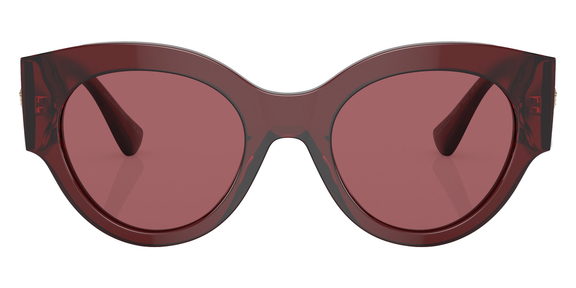 Versace VE4438B 538569 52 - Transparent Parade Red / Dark Violet #id:ve4438b538569_s:100100