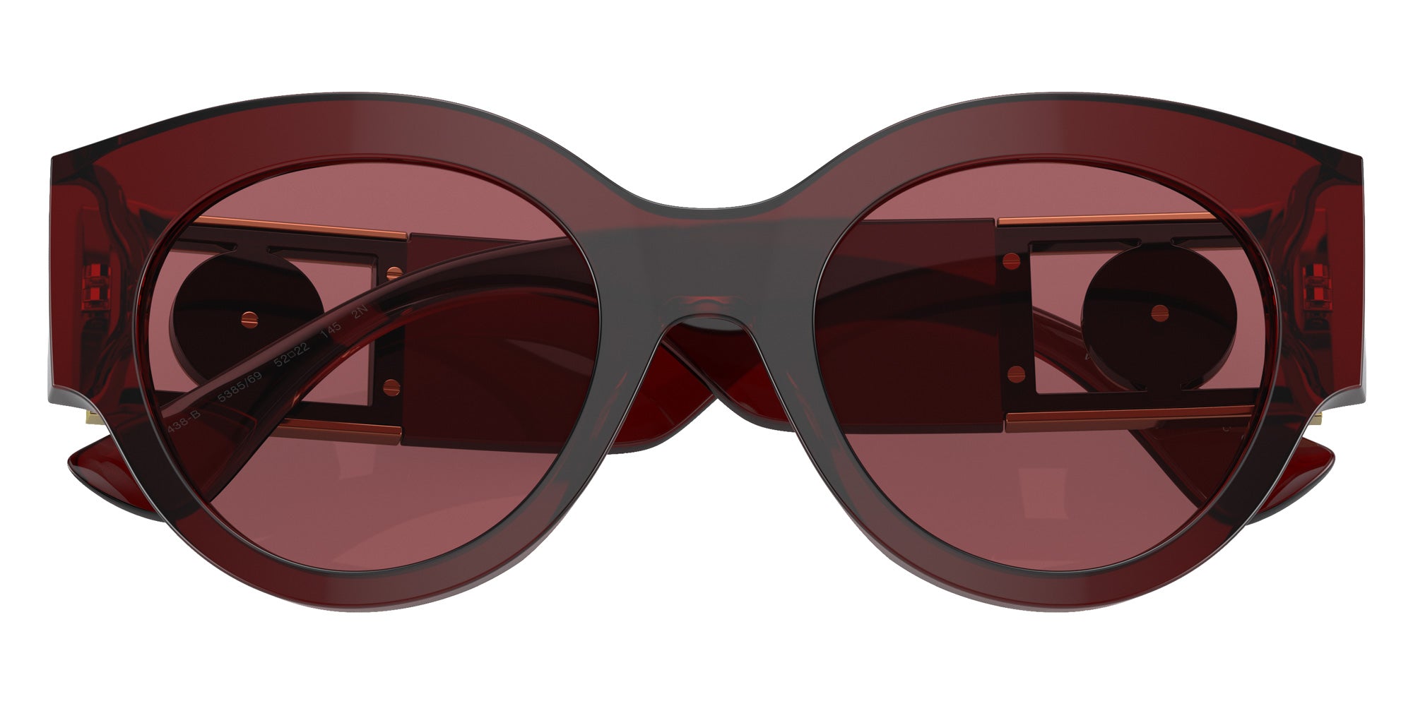 Versace VE4438B 538569 52 - Transparent Parade Red / Dark Violet #id:ve4438b538569_s:100120