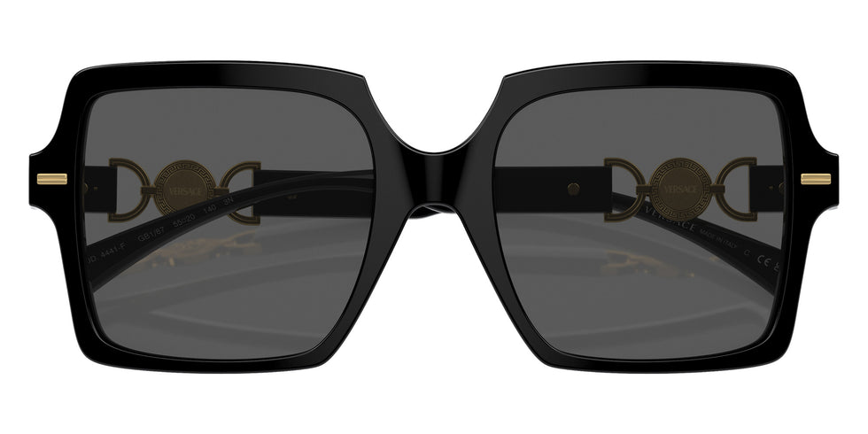 Versace VE4441F GB1/87 55 - Black / Dark Gray #id:ve4441fgb187_s:102120