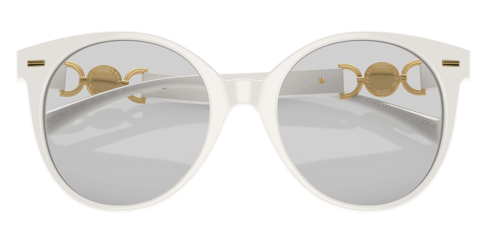VERSACE VE4442 314/M3 55 - White / Photochromic Gray #id:ve4442314m3_s:100125