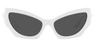 VERSACE VE4450 314/87 60 - White / Dark Gray