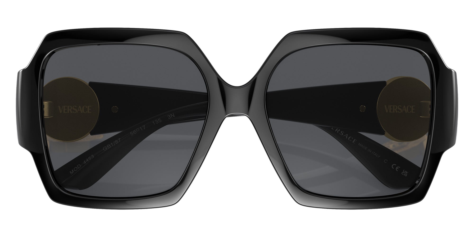 Versace VE4453 GB1/87 56 - Black #id:ve4453gb187_s:100120