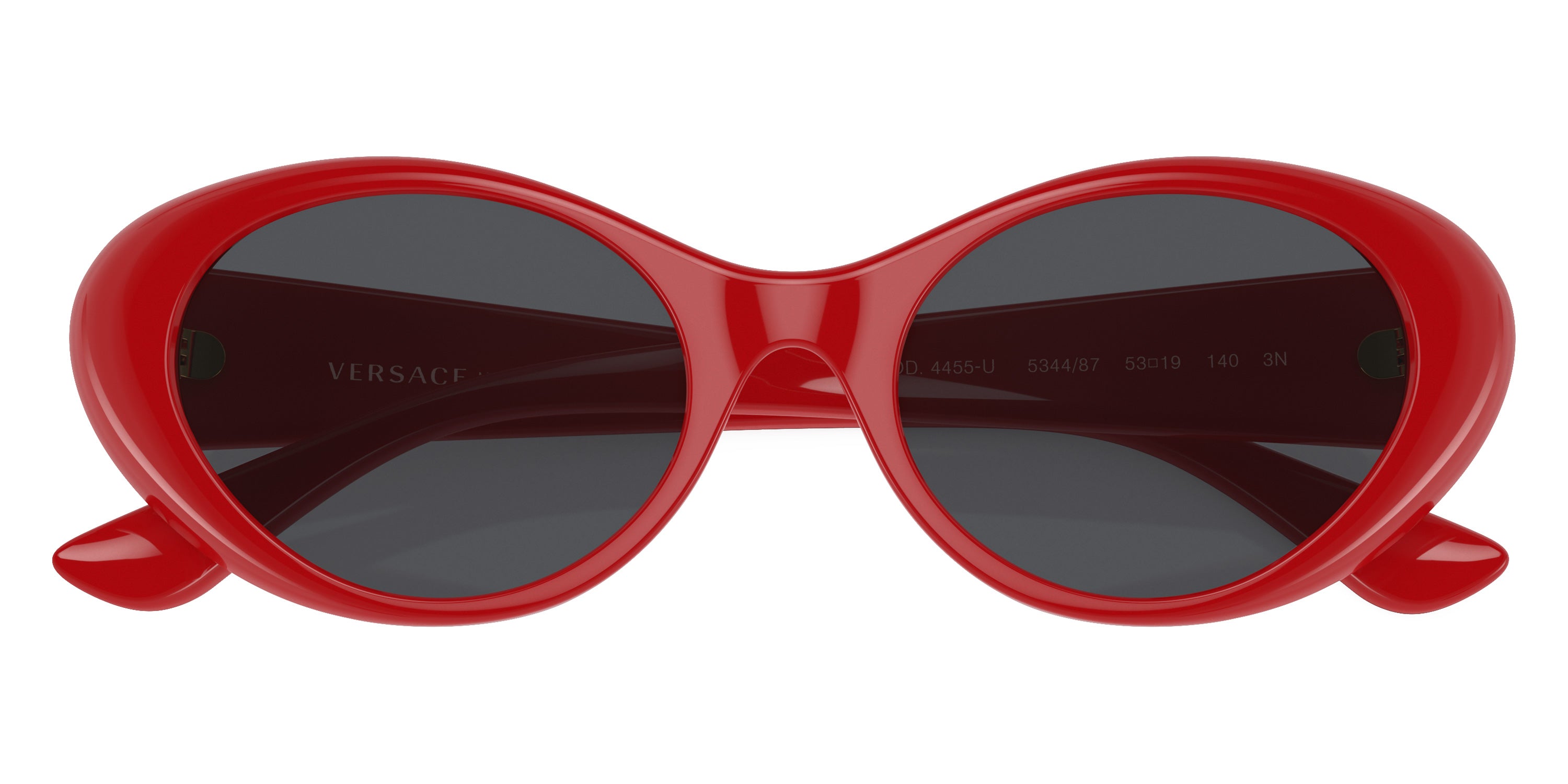 VERSACE VE4455U 534487 53 - Red / Dark Gray