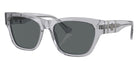 VERSACE VE4457F 543287 55 - Gray Transparent / Dark Gray #id:ve4457f543287_s:100105