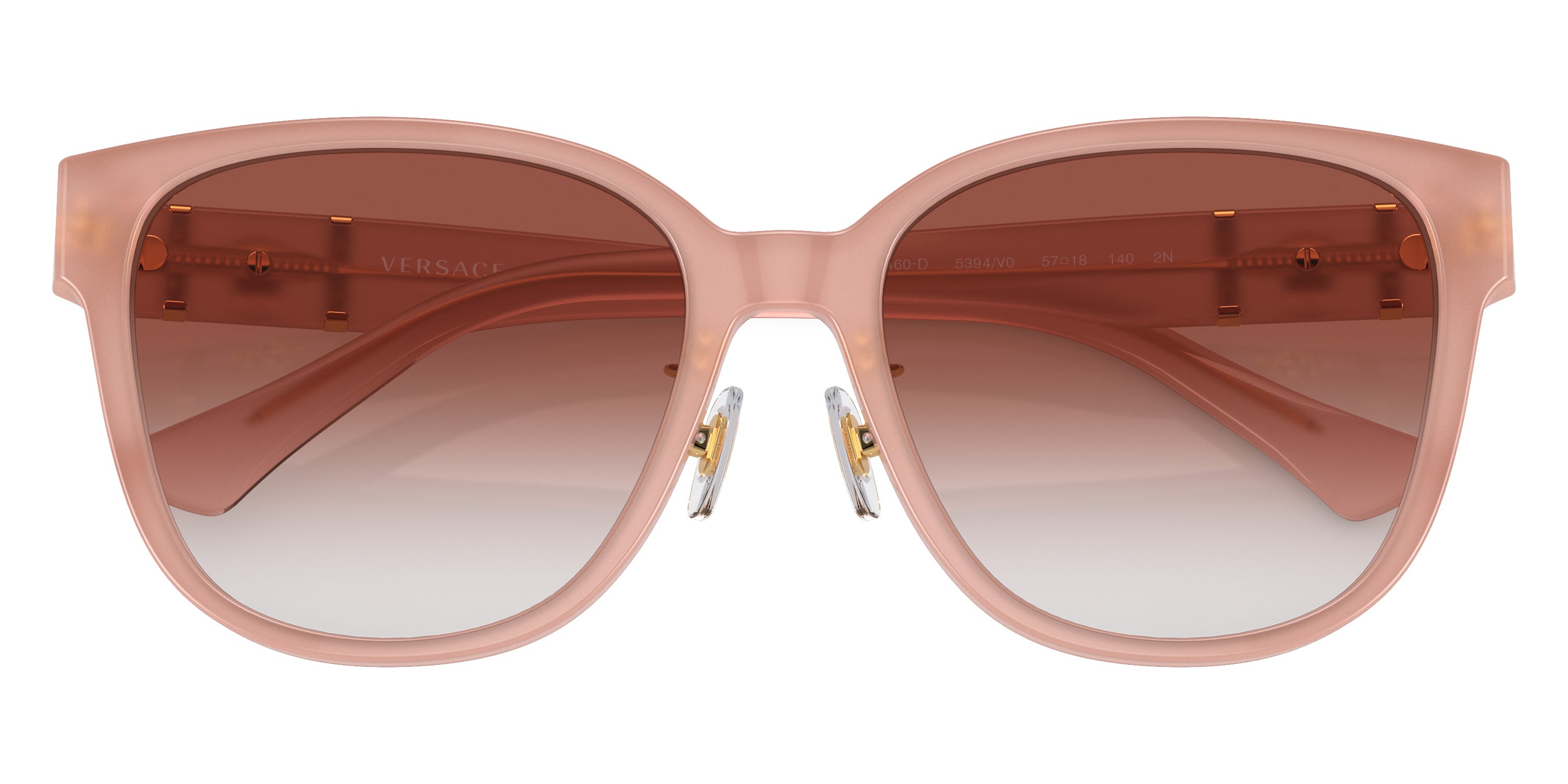 VERSACE VE4460D 5394V0 57 - Opal Pink / Clear Gradient Red