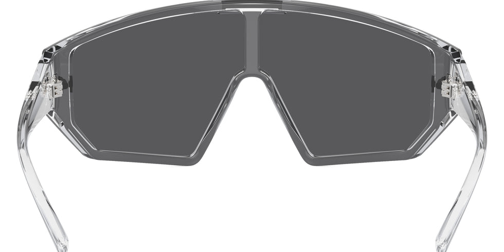 VERSACE VE4461 148/6V 47 - Crystal / Gray Mirrored Black/Mirrored Blue Violet