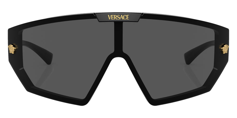 Versace VE4461 GB1/87 147 - Black / Dark Gray/Mirrored Gold #id:ve4461gb187_s:104100