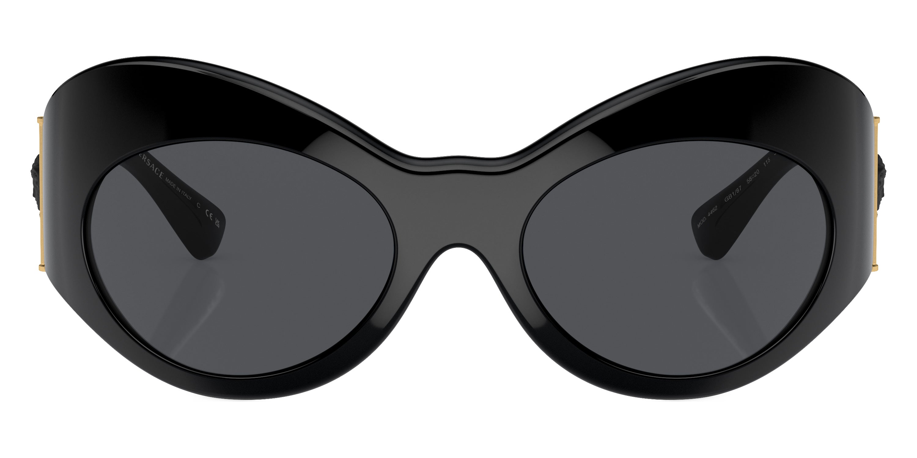 VERSACE VE4462 GB1/87 58 - Black / Dark Gray