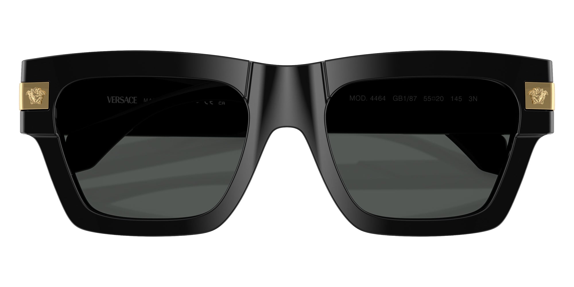 Versace VE4464 GB1/87 55 - Black / Dark Gray #id:ve4464gb187_s:100120