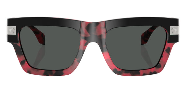 Top Black/Red Havana / Dark Gray / 55-20-145