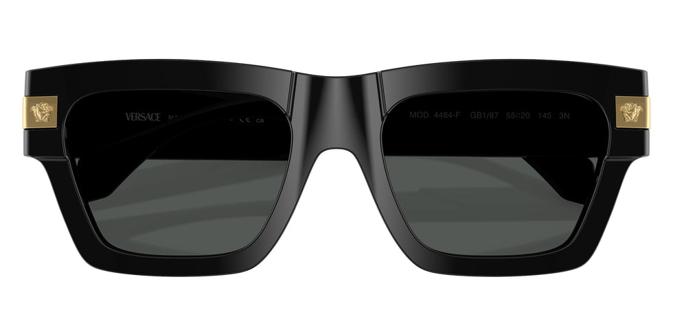 VERSACE VE4464F GB1/87 55 - Black / Dark Gray #id:ve4464fgb187_s:100120