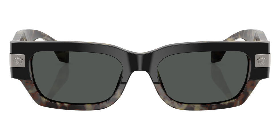 VERSACE VE4465F 545687 53 - Havana / Dark Gray