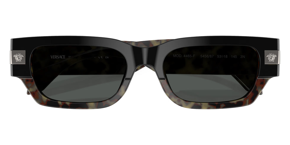 VERSACE VE4465F 545687 53 - Havana / Dark Gray